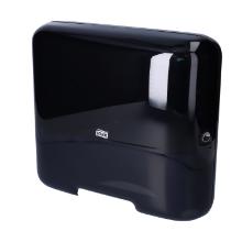 Falthandtuchspender Mini 13,5 cm x 33,2 cm x 29,1 cm schwarz H3 Tork Elevation Produktbild