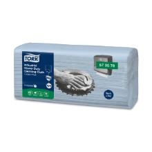 Vliesstofftuch 35,5 cm x 41,5 cm 1-lagig blau W4 Tork Universal Produktbild