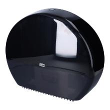 Toilet paper dispenser Jumbo 13.3 cm x 43.7 cm x 36 cm black T1 Tork Elevation product photo