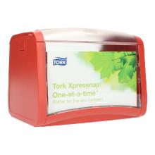 Tischspender 15 cm x 20,1 cm x 15,5 cm rot N4 Tork Xpressnap Produktbild