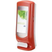 Steh- u. Wandspender 23,5 x 23,5 x 62,2 cm rot N4 Tork Xpressnap Produktbild