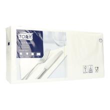 Napkin 33 cm x 33 cm 2-ply 1/4 fold white Tork Advanced product photo