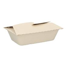Sugarcane Menue box 215 mm x 150 mm x 55 mm undivided 1000 ml champagner product photo