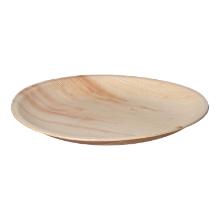 Palmblatt Teller &Oslash; 23 cm x 2 cm braun Produktbild