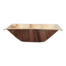 Palmleaf Bowl 16 cm x 16 cm x 4,5 cm brown product photo