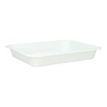 PP-Men&uuml;schale 227 mm x 178 mm x 32 mm ungeteilt wei&szlig; 920 ml Produktbild