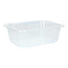 PP-Men&uuml;schale 187 mm x 137 mm x 63 mm ungeteilt transparent 971 ml Produktbild
