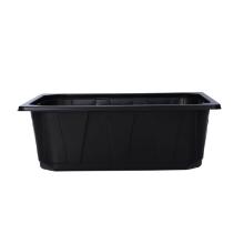 PP-Schale 1/2 GN 325 mm x 265 mm x 110 mm ungeteilt schwarz 6900 ml Produktbild