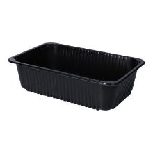 PP-Schale 275 mm x 175 mm x 75 mm ungeteilt schwarz 2500 ml Produktbild