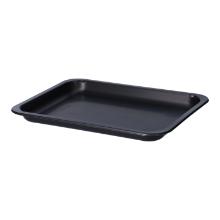 PP-Men&uuml;schale 227 mm x 178 mm x 18 mm ungeteilt schwarz 510 ml Produktbild