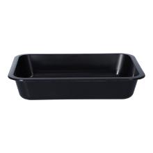 PP-Tray 185 mm x 137 mm x 36 mm undivided black 635 ml product photo