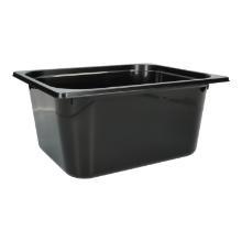 PP-Schale 1/2 GN 325 mm x 260 mm x 150 mm ungeteilt schwarz 8700 ml Produktbild