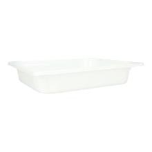 PP-Schale 1/2 GN (glattwandig) 325 mm x 260 mm x 60 mm ungeteilt wei&szlig; 3600 ml Produktbild