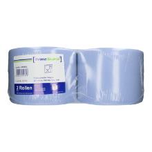 Cleaning cloth roll recycled 22 cm x 36 cm x 170 m 3-ply 500 sheet blue PS product photo