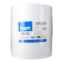 Putztuchrolle Airlaid 27 cm x 38 cm x 135 m 1-lagig 500 Blatt weiss Produktbild