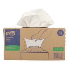 Non-woven cloth 35.5 cm x 41.5 cm 1-ply white W7 Tork Premium product photo