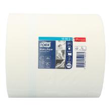 Cleaning cloth roll 165 m x 19.5 cm 1-ply white M2 Tork Premium product photo