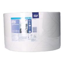Cleaning cloth roll 24 cm x 34 cm x 510 m 2-ply 1500 sheets white W1 TorkPremium product photo