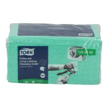 Reinigungstuch 30 cm x 38 cm 1-lagig  W8 Tork Premium gr&uuml;n Produktbild