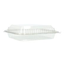 Showcase PET 220 mm x 190 mm x 60 mm transparent 800 ml mit anh Deckel Produktbild