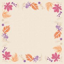 Center piece Dunicel 84 cm x 84 cm Bright Autumn product photo