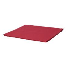 Serviette Dunilin 40 cm x 40 cm 1-lagig 1/4 Falz bordeaux Produktbild