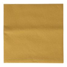 Serviette Bio Dunisoft 40 cm x 40 cm 1-lagig 1/4 Falz Honey Produktbild