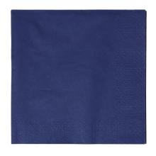 Napkin 33 cm x 33 cm 3-ply 1/4 fold dark blue product photo