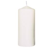 Stumpenkerze 150 mm x &Oslash; 80 mm weiss 60 Std Produktbild
