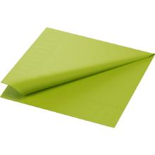 Napkin Bio 33 cm x 33 cm 3-ply 1/4 fold kiwi product photo