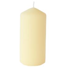 Stumpenkerze 150 mm x &Oslash; 70 mm matt champagner 50 Std Produktbild