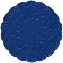 Tassentropfdeckchen &Oslash; 7,5 cm 8-lagig dunkelblau Produktbild