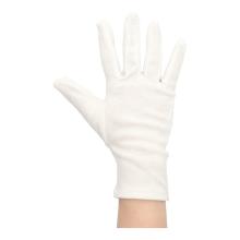 Servierhandschuhe Baumwolle weiss  Gr. S Produktbild