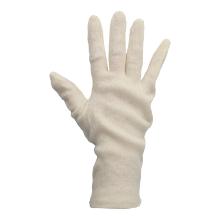 Liner gloves cotton size L white product photo