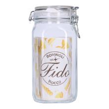 Preserving Fido 1500 jar with clip closure &Oslash; 131 mm x 220 mm 162 cl transparent product photo