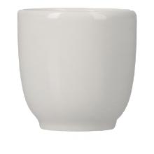 Eierbecher Porzellan &Oslash; 4,5 cm x 4,5 cm 70 ml weiss Produktbild