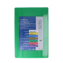 Schneidbrett 45 cm x 30 cm x 1,2 cm gr&uuml;n HACCP mit F&uuml;&szlig;chen Produktbild