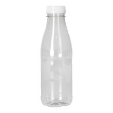 rPET Flasche 500ml mit Deckel weiss Produktbild