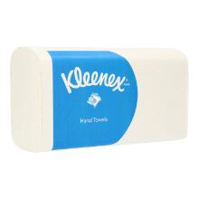 Falthandt&uuml;cher 21,7 cm x 21 cm 2-lagig Interfold weiss Kleenex Produktbild