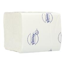 Toilet paper recycled 18.6 cm x 11 cm 2-ply single sheet white Kleenex product photo