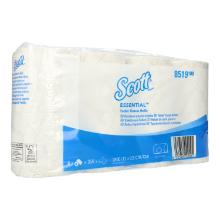 Toilet paper recycled 12 cm x 9.5 cm 2-ply 350 sheets white Scott Essential product photo