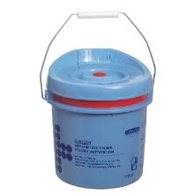 Wipe Dispenser bucket WettaskRoll &Oslash; 22 cm x 23.5 cm blue product photo