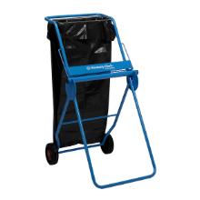 Wipe roll dispenser 109 cm x 50 cm x 74 cm blue mobile product photo