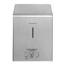 Towel dispenser roll 43.5 cm x 30.3 cm x 23 cm silver product photo
