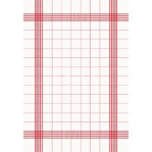 Towel Napkin Dunisoft 38 cm x 54 cm 1-ply 1/4 fold red product photo