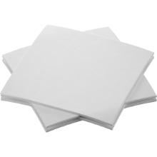Napkin Bio Dunisoft 20 cm x 20 cm 1-ply 1/4 folded white product photo