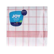 Towel-napkin Dunisoft 48 cm x 48 cm 1-ply 1/8 fold red product photo