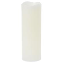 LED pillar candle 220 mm x &Oslash; 75 mm white 12 hours, rechargeable UN3480-9 product photo