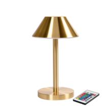 LED-Lampe Zelda Ø 12 cm x 21,5 cm Gold kabellos UN3480-9 Produktbild