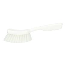 Sp&uuml;lb&uuml;rste mit langem Griff 260 mm x 72 mm x 55 mm transparent harte Borsten Produktbild